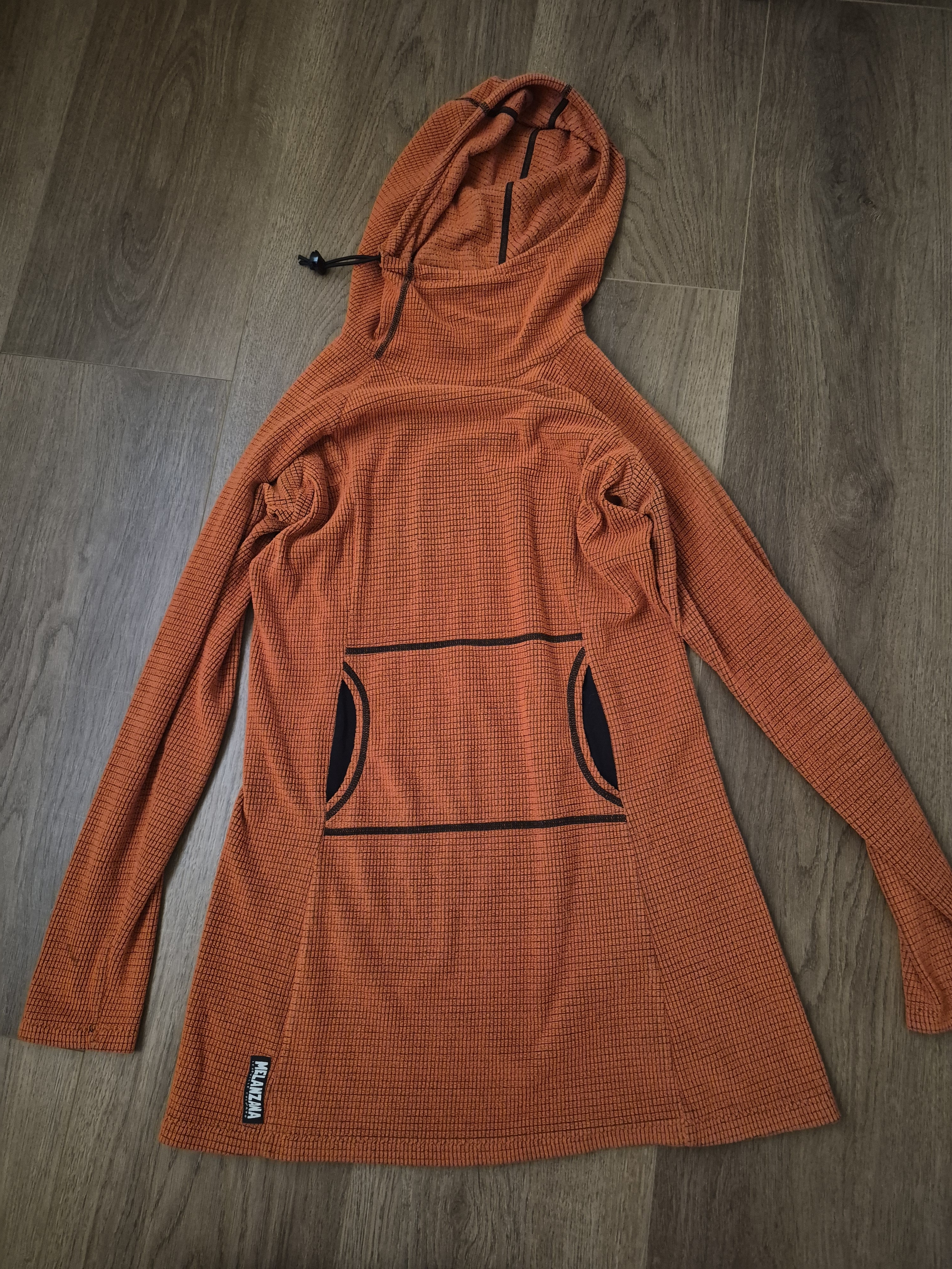 Melanzana Dress Orange Rust Terracotta